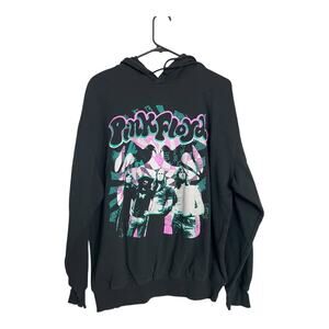 Pink Floyd Band Concert Sweatshirt Hoodie Music Tour Pullover Rock XL Grunge